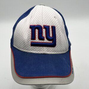 New York Giants Reebok NFL Equipment Adjustable Hat Blue White